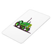 Süßer grüner Traktor Magnet (Linke Seite)