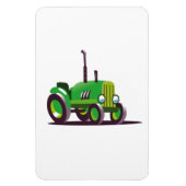 Süßer grüner Traktor Magnet (Vertikal)