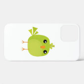 Süßer grüner Vogel-Cartoon Case-Mate iPhone Hülle (Rückseite (Horizontal))