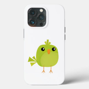 Süßer grüner Vogel-Cartoon Case-Mate iPhone Hülle