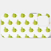 Süßer grüner Vogel-Cartoon Case-Mate iPhone Hülle (Rückseite (Horizontal))