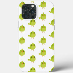 Süßer grüner Vogel-Cartoon Case-Mate iPhone Hülle