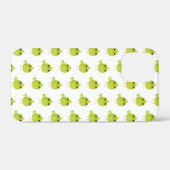 Süßer grüner Vogel-Cartoon Case-Mate iPhone Hülle (Rückseite (Horizontal))
