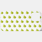 Süßer grüner Vogel-Cartoon Case-Mate iPhone Hülle (Rückseite (Horizontal))