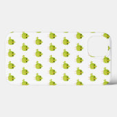 Süßer grüner Vogel-Cartoon Case-Mate iPhone Hülle (Rückseite (Horizontal))