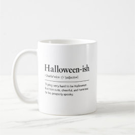Süßer gruseliger Halloween-Saison Humor-Geschenk Kaffeetasse