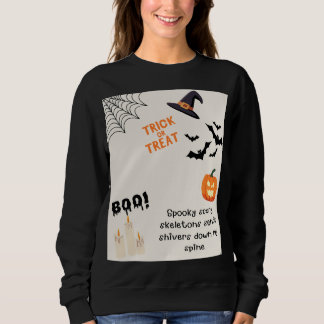 Süßer gruseliger Halloween-Sweatshirt 🎃👻 Sweatshirt