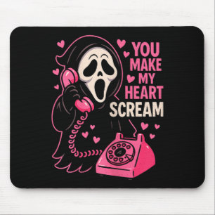 Süßer gruseliger Horror lässt mein Herz an Valenti Mousepad