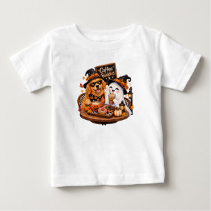 Süßer Gruseliger Kürbis-Gewürz-Latte-Halloween-T-S Baby T-shirt