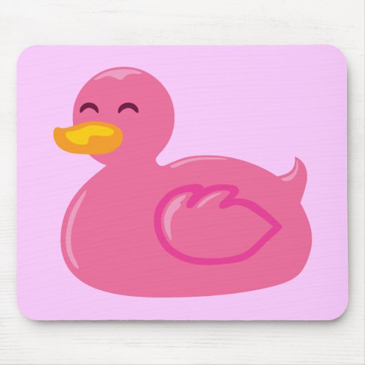 Süßer Gummi-Ente Mousepad (Vorne)