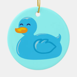 Süßer Gummientchen Keramik Ornament