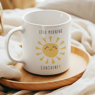 Süßer Guten Morgen Sonnenschein Kawaii Kaffeetasse