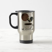 Süßer Hahn Kaffeezeit Reisebecher (Links)