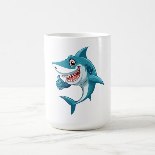 Süßer Hai Kaffeetasse (Mittel)
