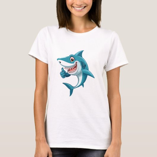 Süßer Hai T-Shirt (Vorderseite)