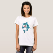 Süßer Hai T-Shirt (Vorne ganz)