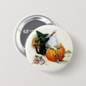 Süßer Halloween-Anstecker Button (Vorne & Hinten)