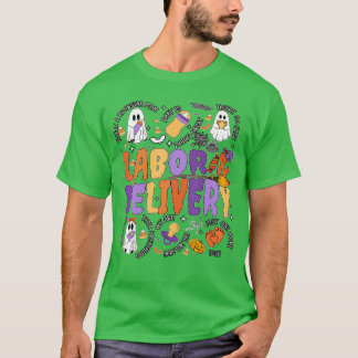 Süßer Halloween-Arbeits- und Entbindungskrankensch T-Shirt