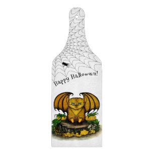 Süßer Halloween-Fledermaus Schneidebrett