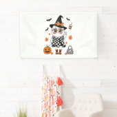 Süßer Halloween-Geist Banner (Insitu)