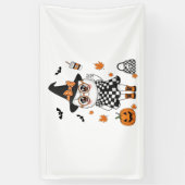 Süßer Halloween-Geist Banner (Vertikal)