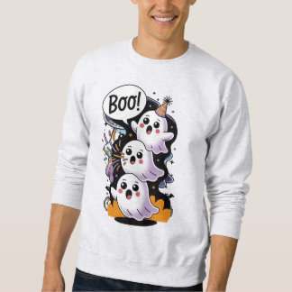 Süßer Halloween-Geist Boo Sweatshirt