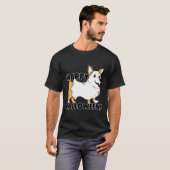 Süßer Halloween-Geist-Corgi T-Shirt (Vorne ganz)