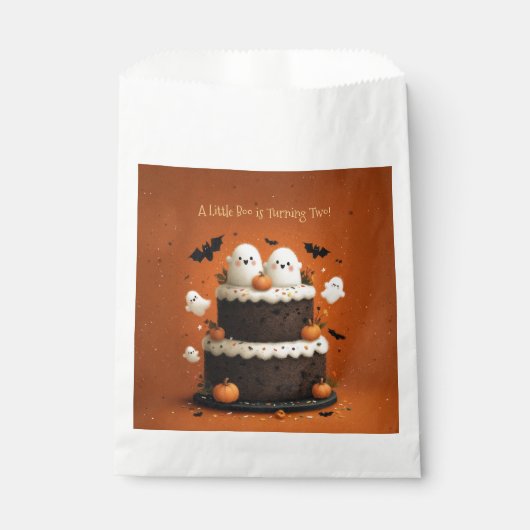 Süßer Halloween-Geist Ein kleines Buh Geschenktütchen (Vorderseite)