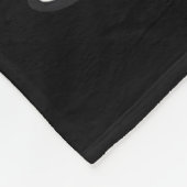 Süßer Halloween-Geist hält schwarze Katze Fall Kaf Fleecedecke (Ecke)