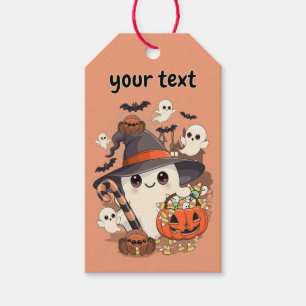 Süßer Halloween-Geist im Kawaii-Stil Geschenkanhänger