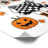 Süßer Halloween-Geist Poster (Ecke)