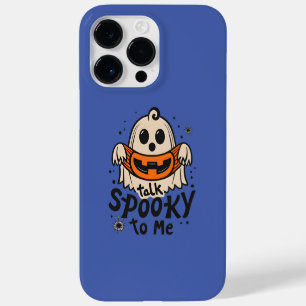 Süßer Halloween-Geist Retro: Sprich Gruselig Zu Mi Case-Mate iPhone 14 Pro Max Hülle