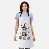 Süßer Halloween-Geist Schürze (Getragen)