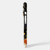 Süßer Halloween-Handyhülle-Geist-Kürbis-Wald Case-Mate iPhone Hülle (Rückseite / Links)