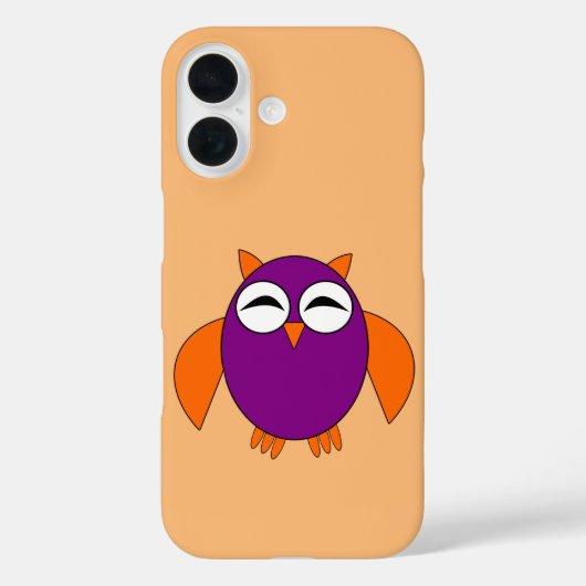 Süßer Halloween-Kauz Case-Mate iPhone Hülle (Rückseite)
