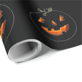 Süßer Halloween-Kürbis Geschenkpapier