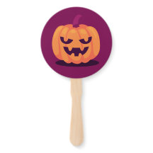 Süßer Halloween-Kürbis-Handfächer - Gruseliger Her