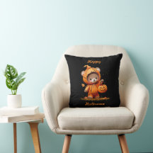 Süßer Halloween-Papier-Ausschnitt-Teddybär
