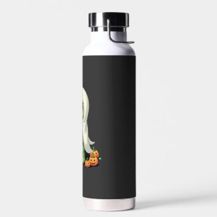 Süßer Halloween-Schildkröten-Geist mit Süßigkeiten Trinkflasche
