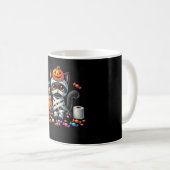 Süßer Halloween-Schwarzer-Katze-Kürbis-Süßes-oder- Kaffeetasse (VorderseiteRechts)