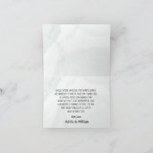 Süßer handgezeichneter Elefant Kleiner Erdnuss Dan Dankeskarte (Innenseite)