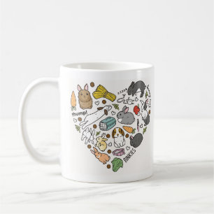Süßer Hase Hasen wiederverwendbar freundlicher Has Kaffeetasse