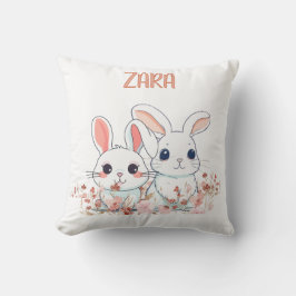 Süßer Hase Kissen