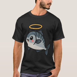 Süßer Heiliger Makrelen-Sticker – Lustiger Kawaii- T-Shirt
