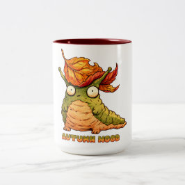 Süßer Herbst-Schnecke Herbst-Stimmung Hoodie  Zweifarbige Tasse