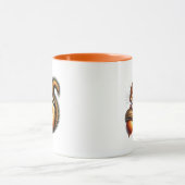Süßer Herbst-Streifenhörnchen  Tasse (Zentrum)