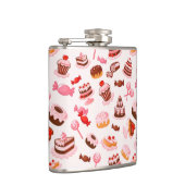 Süßer Hintergrund Flachmann (Rechts)