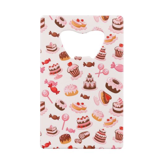 Süßer Hintergrund Geldbeutel Flaschenöffner (Rückseite)