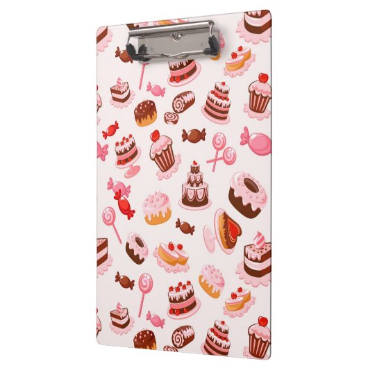 Süßer Hintergrund Klemmbrett (Links)