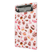 Süßer Hintergrund Mini Klemmbrett (Gewinkelt2)